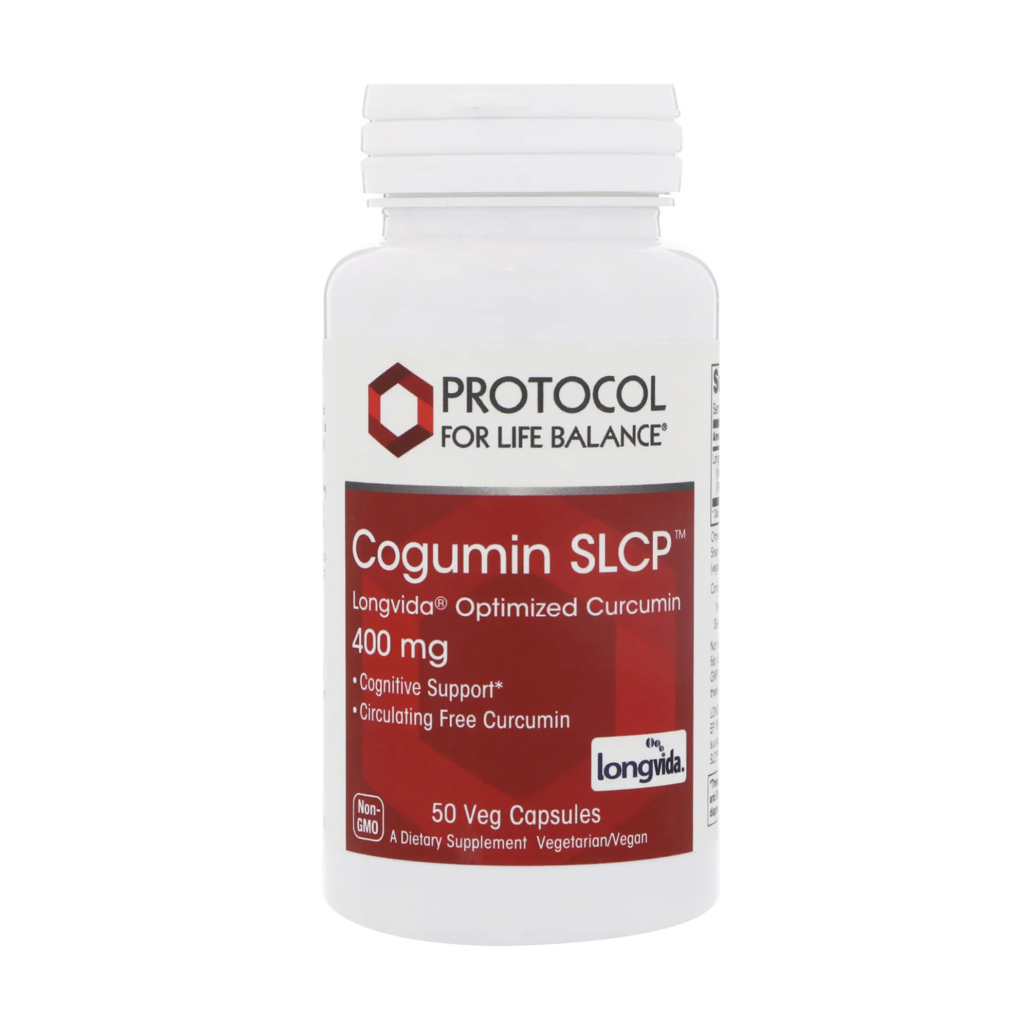 Куркумін Protocol For Life Balance Optimized Curcumin, 400 мг, 50 вегетаріанських капсул